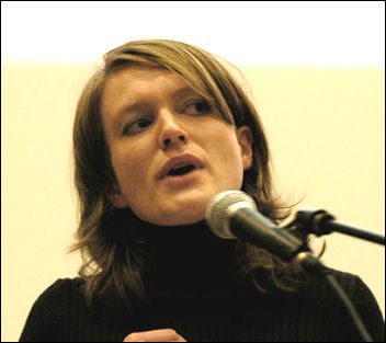 Lucy Redler, SAV (CWI Germany) and WASG (the new Left party) national committee member
