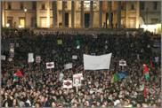 Part of the 200,000 strong demo 20 November 2003