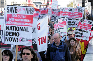 1st November march to TUC lobby of parliament