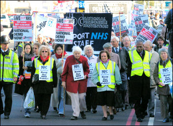 1st Nov demo to save the NHS