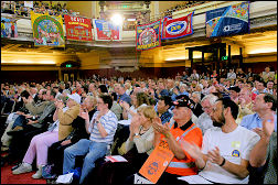 Public-sector workers lobby their MPs