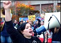 USA: anti-war protests: Successful student walkouts across country
