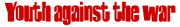 Youth Against the War logo