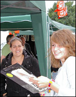 Socialist Party members campaigning at the Durham Miners