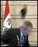 US President G W Bush humiliated at press conference 