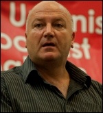 Bob Crow, General Secretary, Rail, Maritime and transport workers union (RMT) , photo Paul Mattsson Bob Crow, General Secretary, Rail, Maritime and transport workers union (RMT) , photo Paul Mattsson