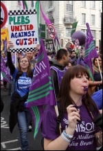 20 October 2012 TUC demo, photo Senan 20 October 2012 TUC demo, photo Senan