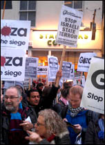 Gaxa protest Nov 12, photo by Neil Cafferky