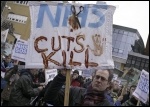 March to save Whittington hospital, London, 16.3.13, photo Paul Mattsson