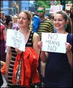 London slutwalk June 2011 , photo Sarah Wrack