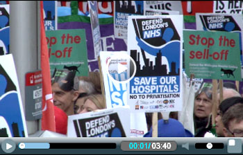 Stop the health cuts! Trade union-led national action on NHS needed now