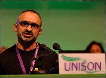 Unison conference 2009: Onay Kasab, photo Paul Mattsson Unison conference 2009: Onay Kasab, photo Paul Mattsson