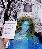 On the climate change demonstration in 2007, photo Paul Mattsson On the climate change demonstration in 2007, photo Paul Mattsson
