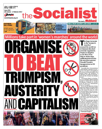 The Socialist issue 933 The Socialist issue 933