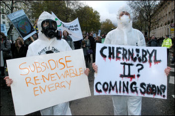 Climate change demo December 2005, photo Paul Mattsson Climate change demo December 2005, photo Paul Mattsson