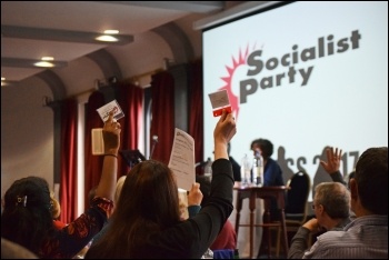 Socialist Party congress 2017, photo Mary Finch