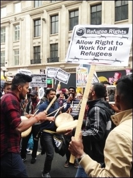 Anti-racism demo 18.3.17, photo Sarah Wrack