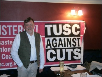 TUSC Doncaster mayoral candidate and NHS worker Steve Williams 