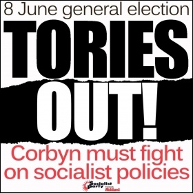 Tories out! Corbyn can win with socialist policies, meme James Ivens