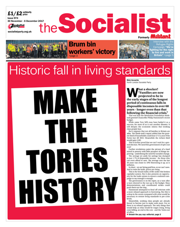 The Socialist issue 973 The Socialist issue 973