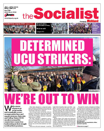 The Socialist issue 986 The Socialist issue 986