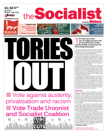 The Socialist issue 992 The Socialist issue 992