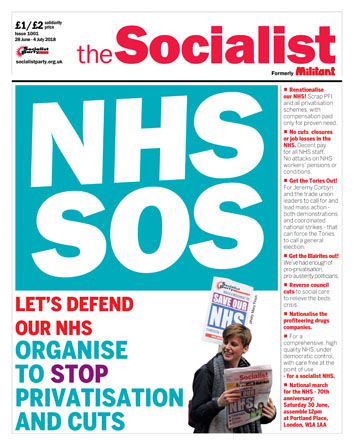 The Socialist issue 1001 The Socialist issue 1001