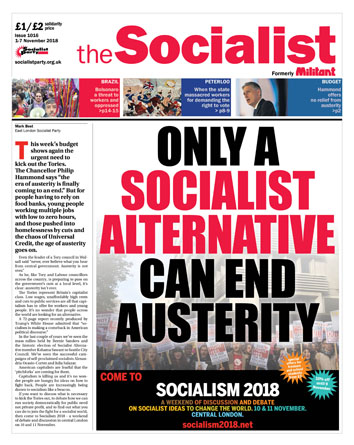 The Socialist issue 1016