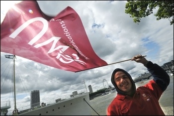 Solidarity with the CWU, photo Paul Mattsson