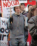 Leeds Youth Fight for Jobs demonstration, photo Leeds Socialist Party