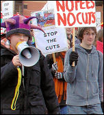 Leeds Youth Fight for Jobs demo, photo by Leeds Socialist Party