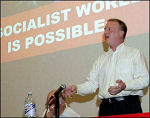 Matt Wrack, Firebrigades Union general secretary, photo by Paul Mattsson