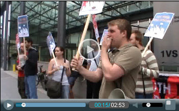 Video: Youth must fight for a future! Youth Fight for Jobs protest Video: Youth must fight for a future! Youth Fight for Jobs protest