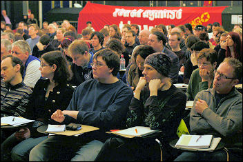 Socialist Pary congress 2007, photo Paul Mattsson