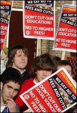 Southampton Protest against Education Cuts: school students walk out, photo Spiky Rob Southampton Protest against Education Cuts: school students walk out, photo Spiky Rob