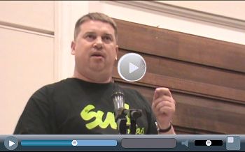 Alex Gordon, President of the Rail, Maritime and Transport workers union RMT, speaking at Socialism 2010