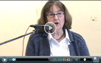 NSSN secretary Linda Taaffe moving motion one at the NSSN anti-cuts conference NSSN secretary Linda Taaffe moving motion one at the NSSN anti-cuts conference