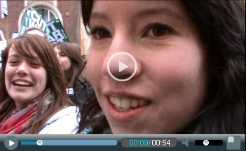 London students demonstrate against education cuts London students demonstrate against education cuts