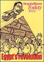 Socialism Today March 2011,  Cartoon by Suz