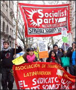 NSSN march to lobby Labour councillors, photo by Suzanne Beishon NSSN march to lobby Labour councillors, photo by Suzanne Beishon