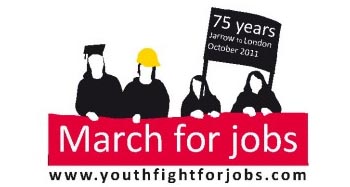 March For Jobs - Youth Fight for Jobs - Jarrow to London October 2011 March For Jobs - Youth Fight for Jobs - Jarrow to London October 2011
