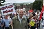 10,000 marched against job cuts at Bombardier on Saturday 23 July in the biggest demonstration in Derby for decades, backed by the RMT and other trade unions, photo Paul Mattsson 10,000 marched against job cuts at Bombardier on Saturday 23 July in the biggest demonstration in Derby for decades, backed by the RMT and other trade unions, photo Paul Mattsson