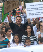 Hackney and Tottenham demonstrate after the riots, photo by Paul Mattsson