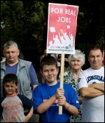 We are the 99% - Fighting for our future - Youth Fight for Jobs on the Jarrow March, photo Paul Mattsson We are the 99% - Fighting for our future - Youth Fight for Jobs on the Jarrow March, photo Paul Mattsson