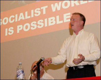 Matt Wrack, FBU General secretary, photo Paul Mattsson