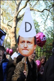 N30: millions of public sector workers went on strike on 30 November 2011, photo Senan