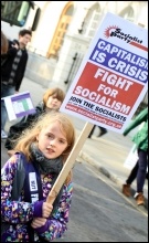 N30: millions of public sector workers went on strike on 30 November 2011, photo Senan N30: millions of public sector workers went on strike on 30 November 2011, photo Senan