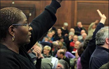 PCS left Unity meeting: Organising to step up the pensions struggle