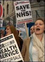 NHS demo London, May 2011 , photo Paul Mattsson NHS demo London, May 2011 , photo Paul Mattsson