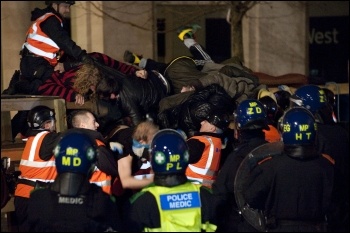  Last stand of the St Pauls Occupy London protesters, photo Paul Mattsson